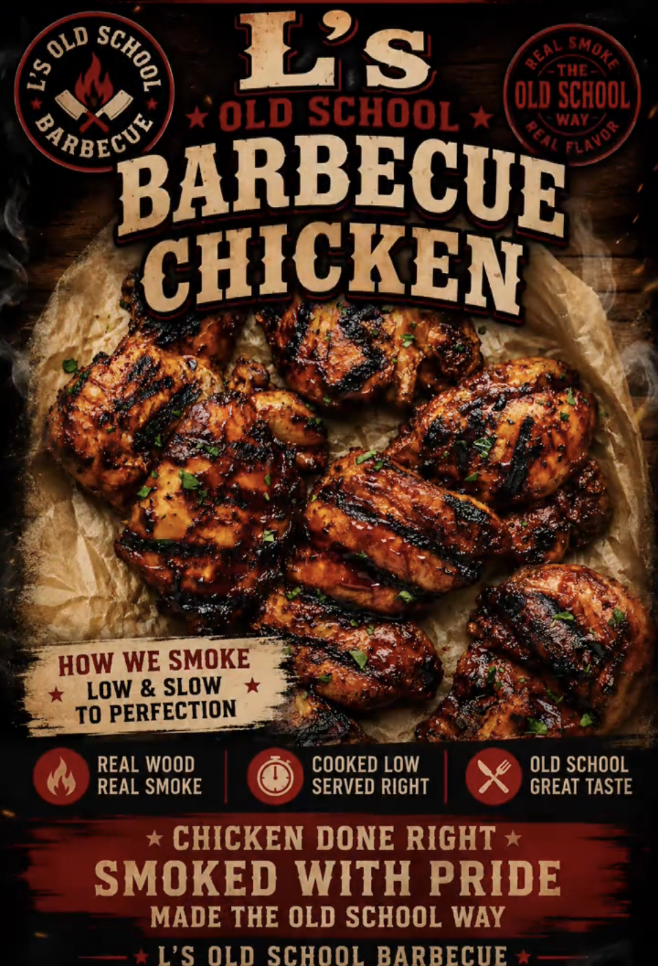 Barbecue chicken
