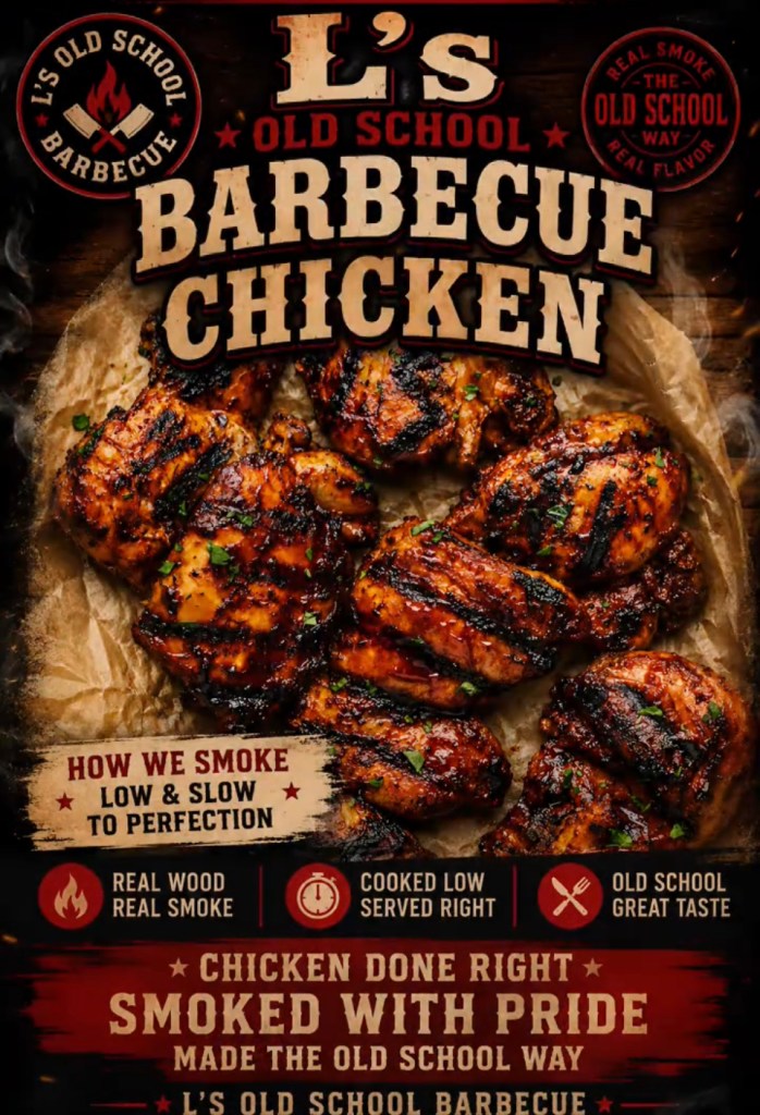 Smoked chicken