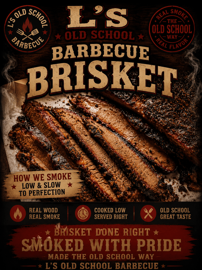 Smoked brisket