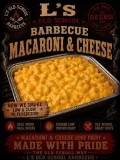 L's Old School Barbecue macaroni and cheese